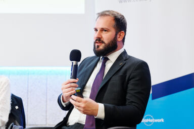 Advokát Milan Kučera z PORTOS na konferenci Právo a energetika Foto: Radek Čepelák