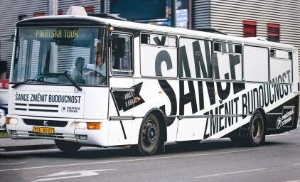 autobus Pirátské strany