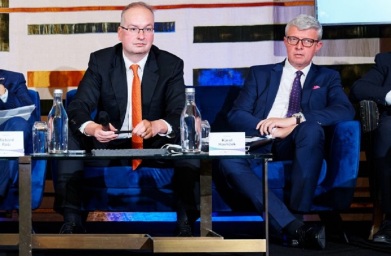 Ivo Hartmann a Karel Havlíček na konferenci Foto: Radek Čepelák