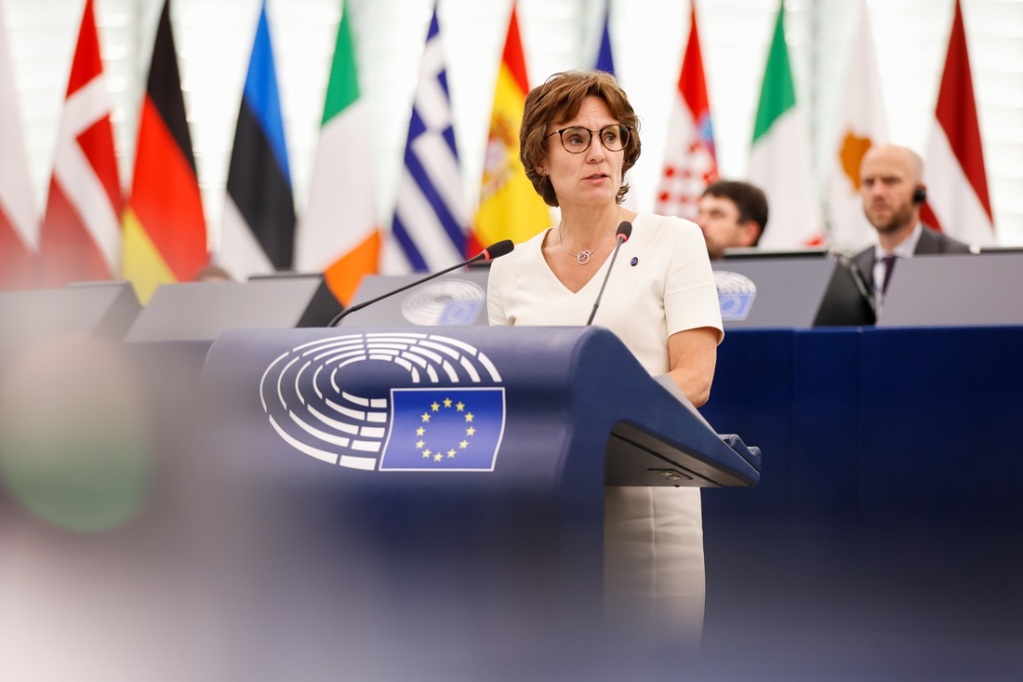 Evropská komisařka Jessika Roswallová
