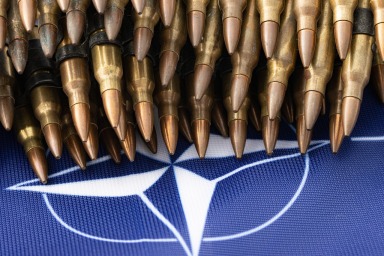 munice a logo NATO