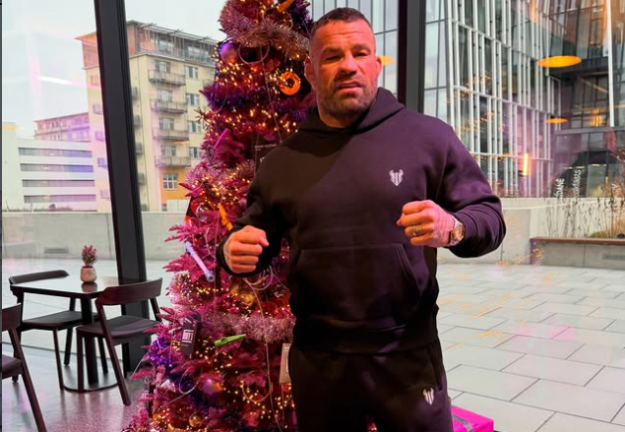 zápasník stromek Vánoce