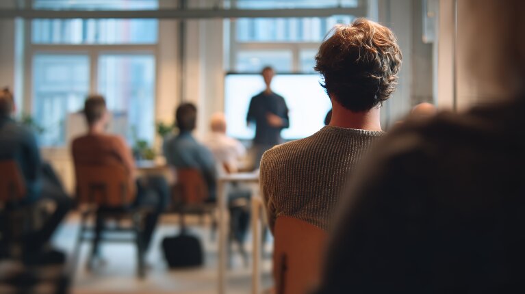 Právě přijatelná i když za hranou vkusu, jsou často vystoupení občanů na schůzi. Foto: Pixabay