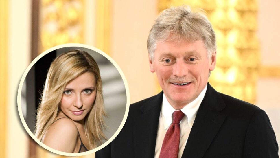 Taťjana Navková a Dmitrij Peskov