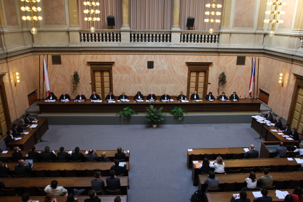 Plénum Ústavního soudu Foto: archiv