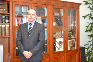 Předseda Krajského soudu v Plzni ve své kanceláři Foto: Eva Paseková